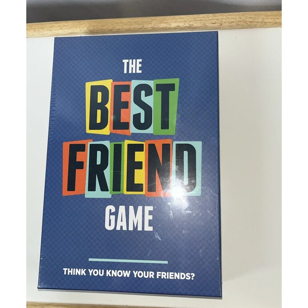 The Best Friend Game Think You Know Your Friends? A Party Game Sealed